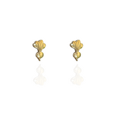 Radish Stud Earring 18K Gold Plated
